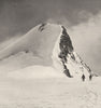 ISÈRE. Les Rouies (3, 634 mètres) - Vue du glacier des Rouies 1904 old print