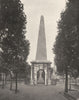 ISÈRE. Vienne- L'Aiguille 1904 old antique vintage print picture