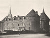 SARTHE. Château de Sillé-le-Guillaume 1902 old antique vintage print picture