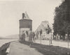 ARDENNES. Givet- Vieille tour 1906 old antique vintage print picture