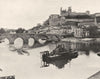 HÉRAULT. Béziers, vue prise du Pont- Neuf 1902 old antique print picture