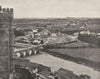 HÉRAULT. L'Orb, à Béziers 1902 old antique vintage print picture