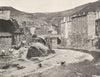 HÉRAULT. Vieux pont, à Lodève 1902 old antique vintage print picture