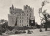 MAINE-ET-LOIRE. Château de Brissac 1903 old antique vintage print picture