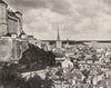 MAINE-ET-LOIRE. Vue générale de Saumur 1903 old antique vintage print picture