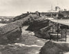 PYRÉNÉES-ATLANTIQUES. Biarritz- La Roche Percée 1903 old print picture