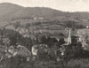PYRÉNÉES-ATLANTIQUES. Mauléon- Vue générale 1903 old print picture