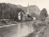 HAUTES-PYRÉNÉES. Lourdes- La basilique 1903 old antique vintage print picture