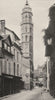 HAUTES-PYRÉNÉES. Bagnères- Tour de I'Horloge 1903 old antique print picture