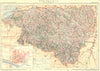 PYRÉNÉES-ATLANTIQUES. Basses-Pyrénées. Département. Inset plan of Pau 1903 map