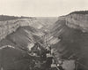 JURA. Cirque de Baume-les-Messieurs (1)  1905 old antique print picture