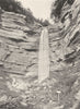 JURA. Le Hérisson- Le Grand Saut 1905 old antique vintage print picture