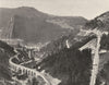 JURA. Morez- Viaducs de I'Évalude 1905 old antique vintage print picture