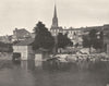 GIRONDE. Coutras 1904 old antique vintage print picture