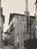 LOT. Figeac- Vieille maison 1904 old antique vintage print picture