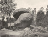 TARN. Le Sidobre- Rocher branlant (1)  1903 old antique vintage print picture