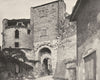 TARN. Cordes- Porte de I'Ouest 1903 old antique vintage print picture