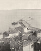 ALPES-MARITIMES. Le port de Cannes 1903 old antique vintage print picture