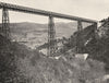 ALPES-MARITIMES. Le port de Tanneron 1903 old antique vintage print picture
