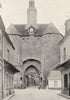 CHER. Mehun-sur-Yèvre- Porte 1905 old antique vintage print picture