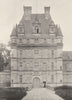 INDRE. Valençay- Château. entrée 1905 old antique vintage print picture