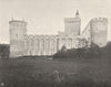 INDRE. Château Guillaume du Poitou 1905 old antique vintage print picture