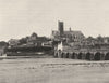 NIÈVRE. Nevers- Vue générale 1905 old antique vintage print picture