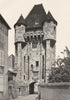 NIÈVRE. Nevers- Porte du Croux 1905 old antique vintage print picture