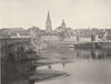 NIÈVRE. La Charité- Vue générale 1905 old antique vintage print picture