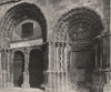 YONNE. Avallon- Porte de I'Église Saint-Lazare 1905 old antique print picture