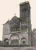YONNE. Vézelay- La Madeleine. ensemble 1905 old antique vintage print picture
