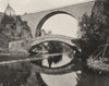 YONNE. Pierre- Perthuis- Les ponts 1905 old antique vintage print picture
