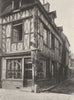 YONNE. Sens- Vieille maison rue de la République 1905 old antique print