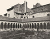 PYRÉNÉES-ORIENTALES. Arles-sur-Tech- Le cloître 1903 old antique print picture