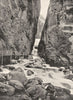HAUTE-GARONNE. Luchon- Vallée du Lys. la rue d'Enfer 1903 old antique print