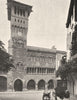 TARN-ET-GARONNE. Saint-Antonin- Ancien hôtel de ville 1903 old antique print