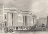 CITY OF LONDON. New Post Office, St Martin's-le-Grand. DUGDALE 1835 old print