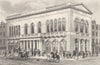 ST JAMES'S BAZAAR. Now 10 St James's Street & 20–21 King Street. DUGDALE 1835