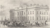 CITY OF LONDON. Fishmongers Hall. DUGDALE 1835 old antique print picture