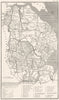 LINCOLNSHIRE. Capper. Not that common.  1808 old antique map plan chart