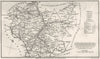 LEICESTERSHIRE. Phillips. Small copperplate map. Hundreds detailed 1808