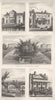 REGENT'S PARK. The Holme; Albany Cottage; Macclesfield bridge; Doric Villa 1832
