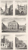 CLERKENWELL.St James's church;St John's Gate;Charter House;St Luke's Hosp 1832