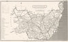 BIRDS. Suffolk. fairly scarce small county map.  1808 old antique chart