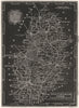 NOTTINGHAMSHIRE. Pinnock. Unusual Map- Printed White on Black 1833 old
