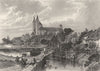 GERMANY. Speier c1872 old antique vintage print picture