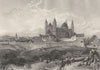 GERMANY. Worms. (Roberts) c1872 old antique vintage print picture