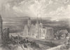 GERMANY. Oppenheim. (Roberts) c1872 old antique vintage print picture