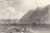 GERMANY. Liebenstein- Sternenfels. (Roberts) c1872 old antique print picture