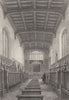 CAMBRIDGE. The Chapel. St. John's College. Solitary figure. (Le Keux) 1841